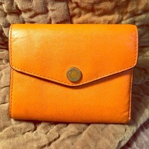 Michael Kors Bold Leather Trifold Wallet